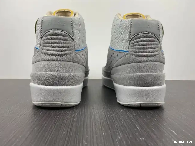 Union Jordan Grey Fog Retro 2 DN3802-001 0515